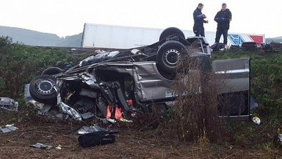 Słowacja: Mikrobus zderzył się z ciężarówką, siedem osób nie żyje