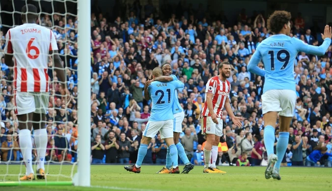 Manchester City - Stoke City 7-2. "The Citizens" liderem