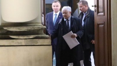 Kaczyński, Gowin i Ziobro. Dziś wspólne wystąpienie liderów Zjednoczonej Prawicy