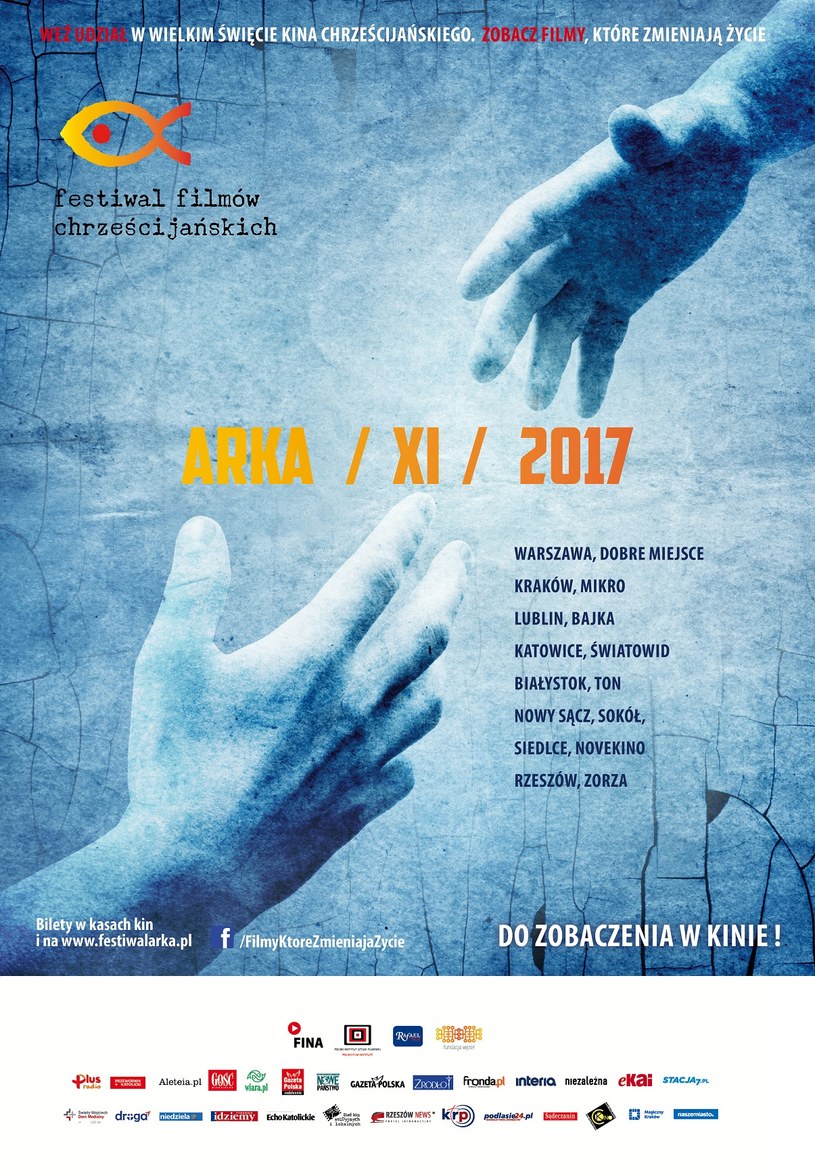 Druga edycja Festiwalu Filmów Chrześcijańskich ARKA odbędzie się w listopadzie w kilku miastach w Polsce. Jakie filmy i gdzie będzie można obejrzeć?
