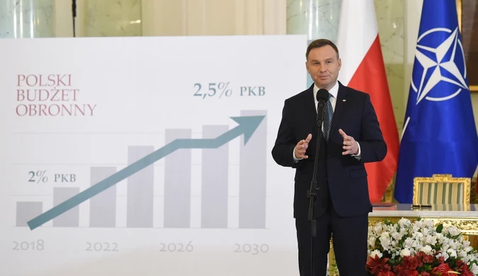 Polska zwiększy wydatki na obronność. Prezydent podpisał nowelizację 