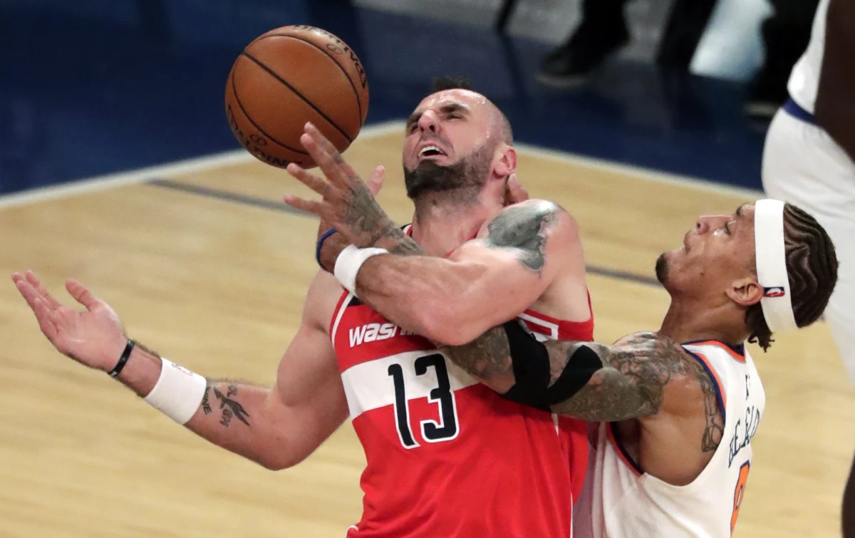 Marcin Gortat zdobył 13 punktów, a jego Washington Wizards pokonali na wyjeździe Denver Nuggets 109:104. To trzecie zwycięstwo stołecznej drużyny w trzecim meczu sezonu 2017/18 ligi NBA.