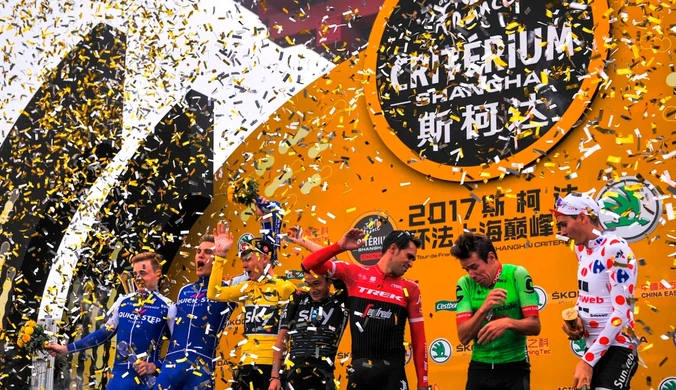 Froome wygrał kryterium w Szanghaju, pożegnanie Contadora