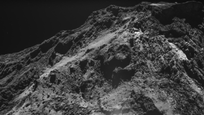 Rosetta wpadła w fontannę pyłu na komecie 67P