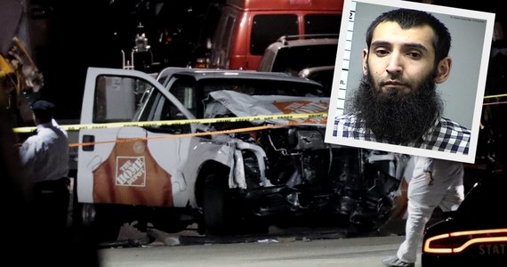 ​Policja zidentyfikowała zamachowca, który na Manhattanie wjechał w tłum ludzi. W ataku zginęło osiem osób, a około 13 zostało rannych. Według amerykańskich mediów, są dowody wskazujące, że mężczyzna był sympatykiem dżihadystycznego Państwa Islamskiego.