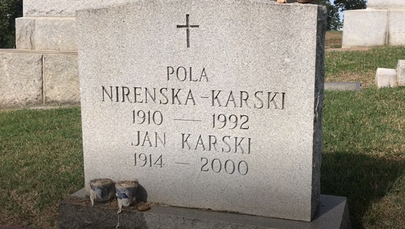 Skromny grób wielkiego Polaka na waszyngtońskim cmentarzu