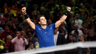 Turniej ATP w Paryżu: Rafael Nadal liderem rankingu na koniec sezonu