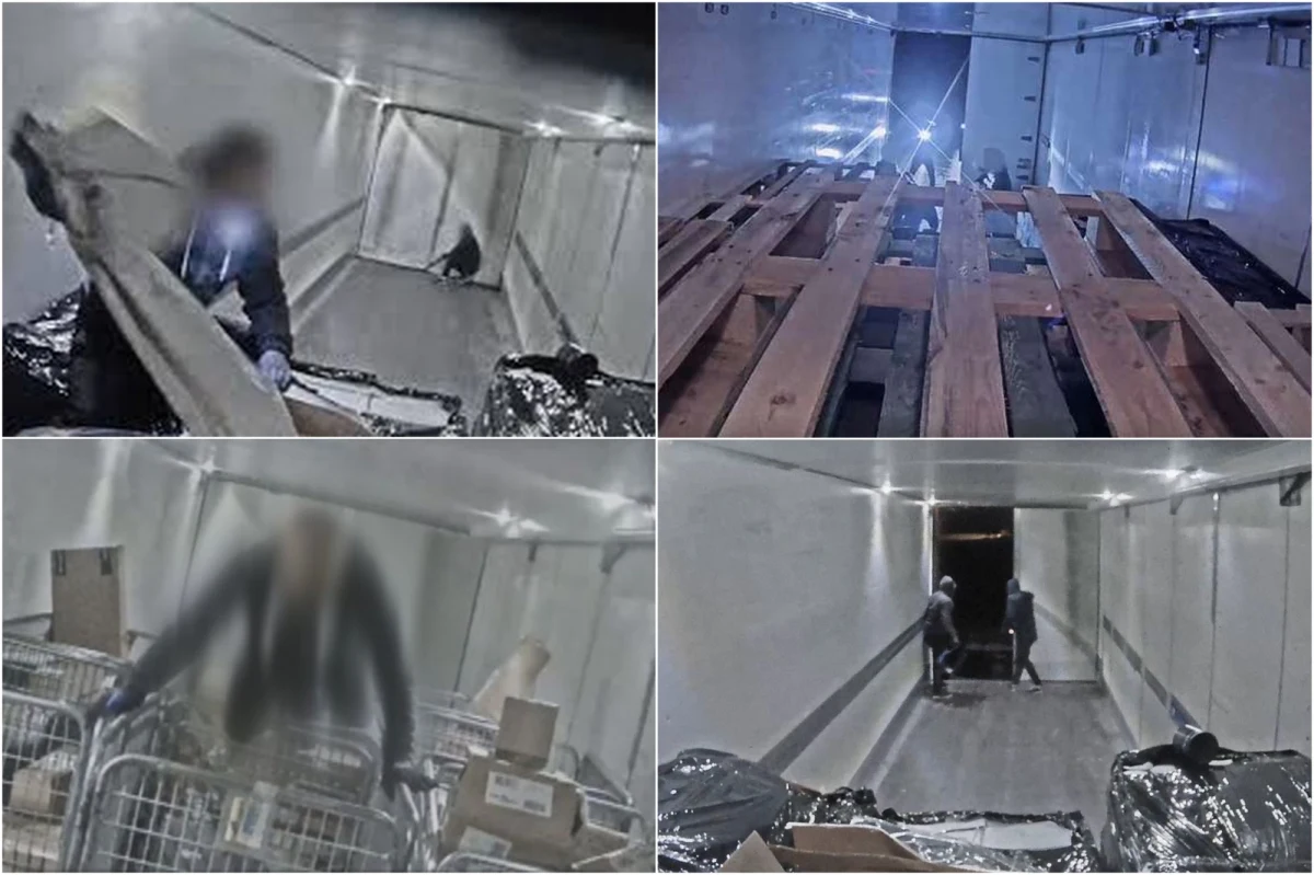 Szwedzka policja prowadzi dochodzenie w sprawie zuchwałych kradzieży, dokonywanych nocą w jadących z prędkością 80 km/h ciężarówkach. Po serii takich napadów firma transportowa, do której należą ciężarówki, zamontowała w naczepach kamery. Te nagrały złodziei w akcji. Na filmie widać dwóch mężczyzn, którzy włamują się do naczepy, stojąc na masce jadącego za ciężarówką samochodu osobowego. Złodzieje zostali zatrzymani we wrześniu w policyjnej zasadzce. Teraz media w Szwecji publikują nagrania z ich wyczynami.