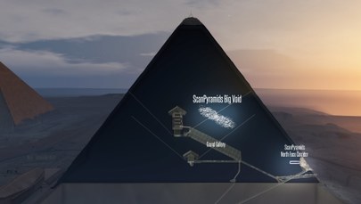 Kosmiczne odkrycie w piramidzie Cheopsa