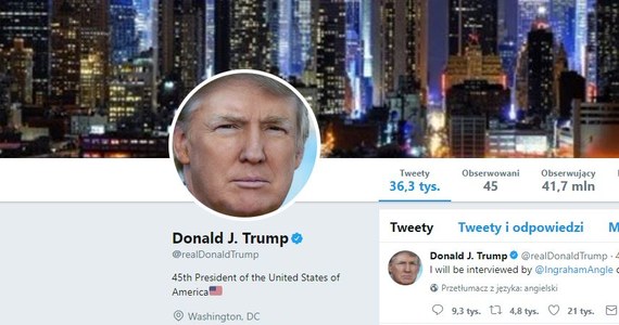 Pracownik serwisu społecznościowego Twitter dezaktywował konto prezydenta USA Donalda Trumpa. Zrobił to w swoim ostatnim dniu pracy.