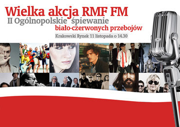 Święto Niepodległości spędź z nami na Rynku Głównym w Krakowie. Śpiewająco!