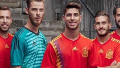 Mundial 2018: Kontrowersyjne koszulki reprezentacji Hiszpanii