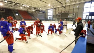 Hokejowa reprezentacja trenuje w Tychach przed turniejem EIHC w Budapeszcie