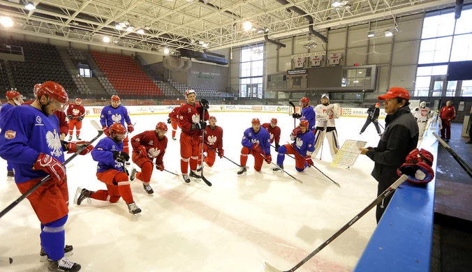 Hokejowa reprezentacja trenuje w Tychach przed turniejem EIHC w Budapeszcie