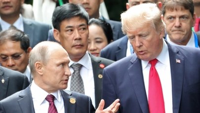 Trump o relacjach z Rosją. "To dobra, a nie zła sprawa"