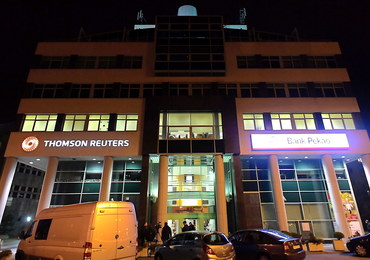 Strzały w biurowcu Thomson Reuters w Gdyni. Zatrzymano obywatela Białorusi 