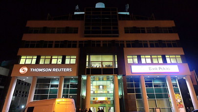 Strzały w biurowcu Thomson Reuters w Gdyni. Zatrzymano obywatela Białorusi 