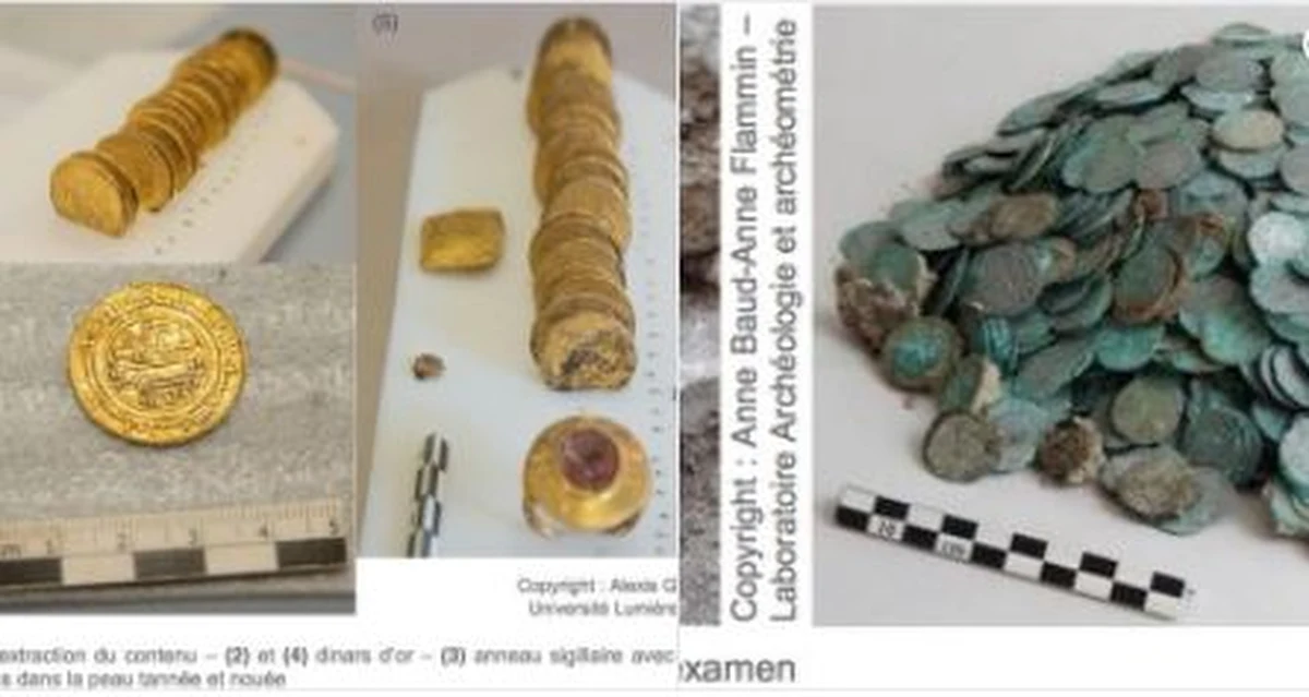 Sensacyjne odkrycie skarbu we Francji. Naukowcy, którzy badali zabytkowy budynek byłego benedyktyńskiego opactwa w Cluny w Burgundii, natrafili tam przypadkiem na ponad dwa tysiące złotych i srebrnych monet z XII wieku.