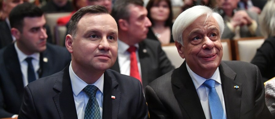 Jednym z tematów rozmów prezydenta Andrzeja Dudy z władzami Grecji była kwestia reparacji i odszkodowań wojennych od Niemiec - poinformował szef gabinetu prezydenta Krzysztof Szczerski. Ustalono, że w niedługim czasie możliwa jest współpraca parlamentarna w tym zakresie.