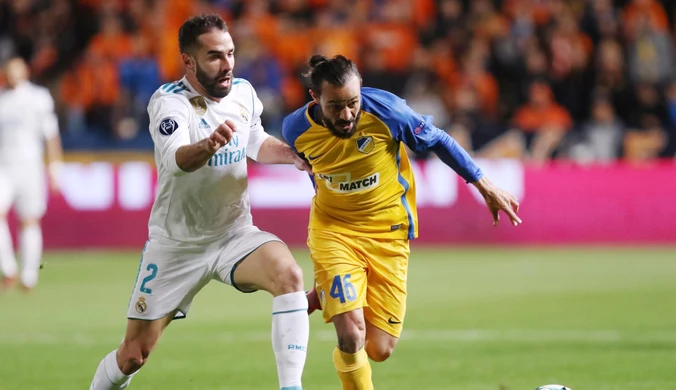 APOEL - Real 0-6. UEFA wszczęła postępowanie wobec Daniego Carvajala