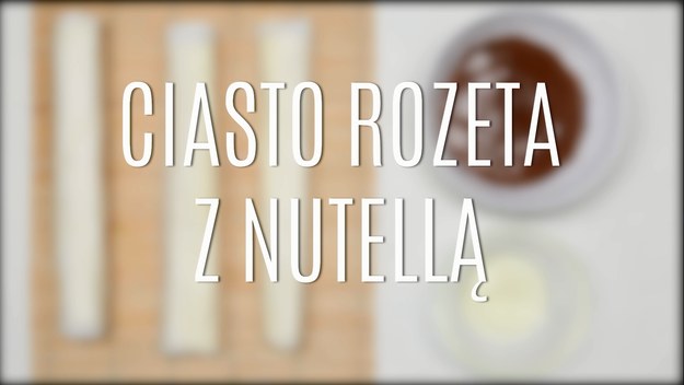 Przepis na ciasto-rozetę, nadziewaną kremem czekoladowym, to doskonały sposób na przygotowanie prostego, taniego, a jednocześnie przepysznego i znakomicie wyglądającego ciasta! W kilka chwil - z gotowego ciasta francuskiego - można przyrządzić wyborny wypiek, który posmakuje każdemu! Odpowiednio złożony i zawinięty będzie hitem każdego przyjęcia!