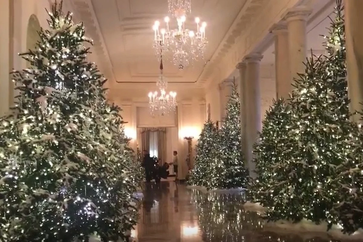 ​Biały Dom gotowy na Boże Narodzenie. W Waszyngtonie zaprezentowano dziś dziennikarzom udekorowaną rezydencję amerykańskiego prezydenta. Wśród zagranicznych reporterów był korespondent RMF FM W Stanach Zjednoczonych Paweł Żuchowski. 