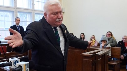 Wałęsa w sądzie: Odpowiedziałem na bezczelny atak na mnie
