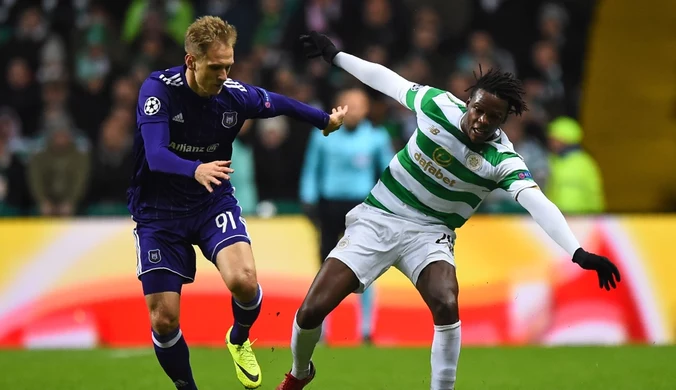 Liga Mistrzów. Celtic Glasgow - Anderlecht 0-1 w fazie grupowej