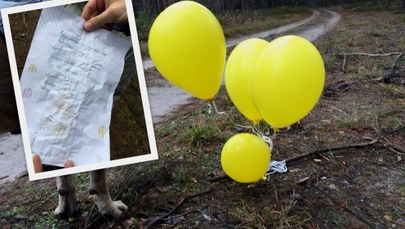 Chłopiec w Czechach przyczepił do balonów list „do Jezuska”. Wiadomość znaleziono w Poznaniu