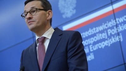 Morawiecki pierwszy raz w nowej roli w Brukseli. "Tusk zaczyna mówić w taki sposób jak Polska"