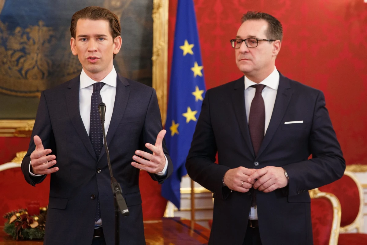 ​Szef austriackich chadeków Sebastian Kurz i przywódca prawicowo-populistycznej Austriackiej Partii Wolności (FPOe) Heinz-Christian Strache przedstawili w sobotę rano porozumienie o utworzeniu rządu prezydentowi Alexandrowi Van der Bellenowi.