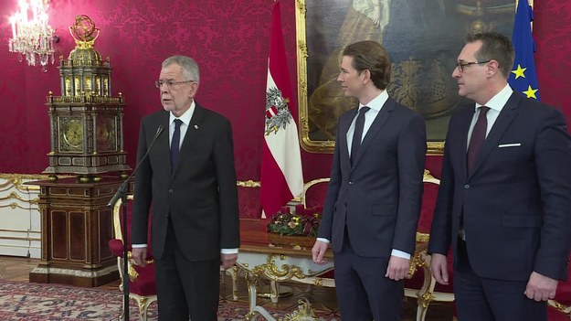 Nowy rząd Austrii. Ważne stanowiska dla skrajnej prawicy.