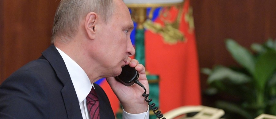 Prezydent Władimir Putin zatelefonował w niedzielę do prezydenta Donalda Trumpa, by podziękować mu za przekazane przez CIA informacje, które umożliwiły udaremnienie ataku terrorystycznego w Rosji - poinformowała służba prasowa Kremla.