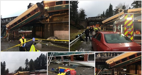 Katastrofa kolejowa w amerykańskim stanie Waszyngton. Wykoleił się tam pociąg relacji Seattle-Portland. Część wagonów wisi nad autostradą. Zginęło co najmniej 6 osób, 77 trafiło do szpitali.