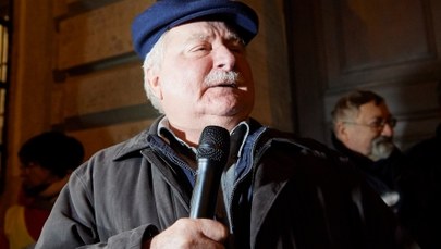 Wałęsa: Dziękuję UE za twardą i męską decyzję