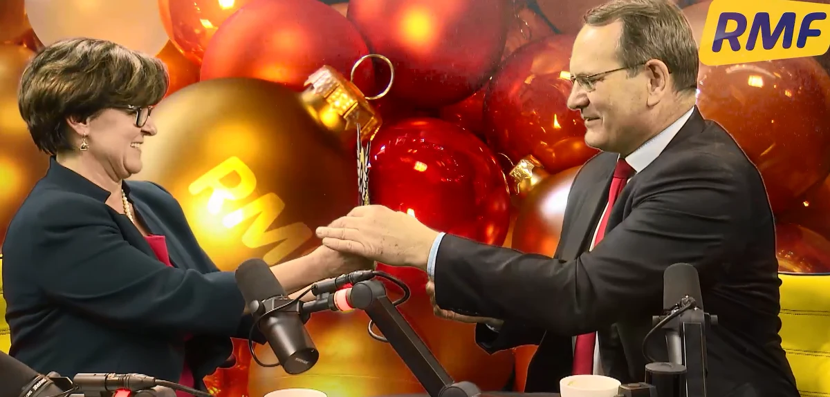 To było wyjątkowe spotkanie w Popołudniowej rozmowie w RMF FM. Na bok odłożyliśmy polityczne spory i w studiu porozmawialiśmy z trójką posłów – Joanną Kluzik-Rostkowską, Tadeuszem Cymańskim i Eugeniuszem Kłopotkiem. Bitwa o sądy? Zawieszona. Ordynacja wyborcza? O tym później. Barwy partyjne? Nieistotne. Jedyne podziały dotyczyły dziś sposobów obchodzenia świąt.