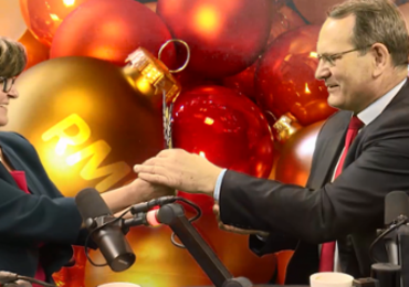 W świątecznej Popołudniowej rozmowie w RMF FM – prezenty od posłów!