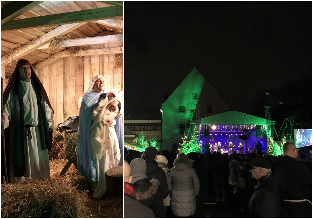 Boże Narodzenie w Krakowie nie może się obejść bez tradycyjnej Żywej Szopki przy Franciszkańskiej! W tym roku stanęła naprzeciwko słynnego okna papieskiego już po raz 25. Krakowskie zoo oddało ojcom franciszkanom pod opiekę dwie lamy i oślicę, a hodowcy prywatni - owce i króliki. Żywa Szopka przy Franciszkańskiej to również okazja do świątecznego spotkania z innymi i wspólnego kolędowania!