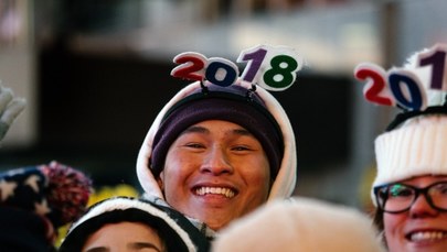 Milion osób powitało Nowy Rok na Times Square