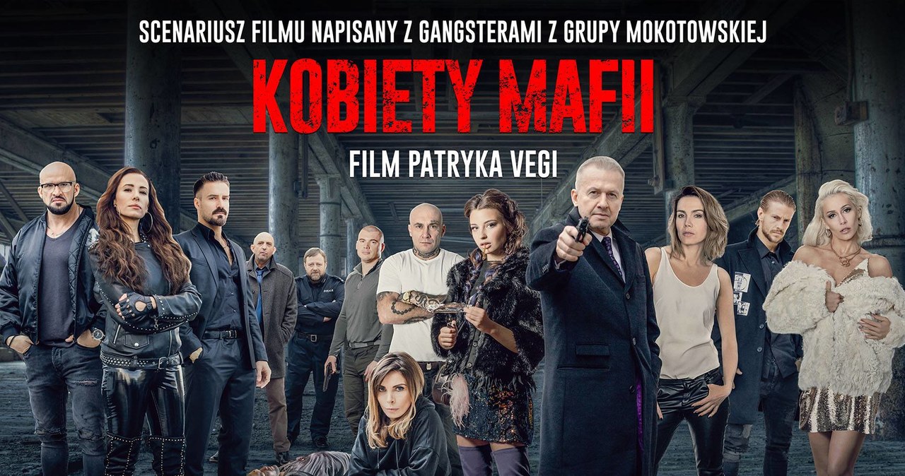 Patryk Vega zaprezentował oficjalny zwiastun kinowy dystrybutora swego nowego filmu "Kobiety mafii".