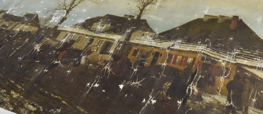 W Krakowie w galerii Muzeum Narodowego zaprezentowano odnaleziony obraz Maksymiliana Gierymskiego "Zima w małym miasteczku". Wróci on tam po konserwacji, która ma potrwać kilka miesięcy.