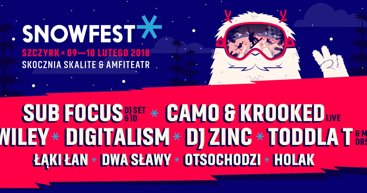 SnowFest 2018 Kolejne gwiazdy zasilają lineup festiwalu Geekweek w