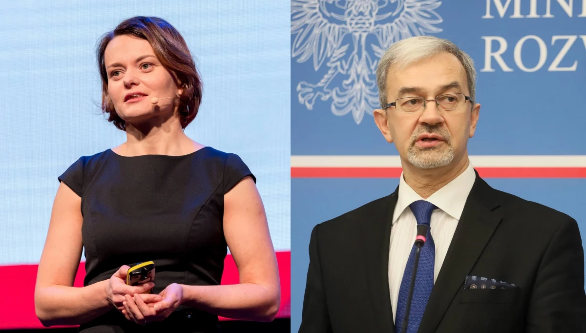 ​Będzie podział Ministerstwa Rozwoju. Jak dowiedział się reporter RMF FM, wtorkowa rekonstrukcja rządu ma zakładać wydzielenie z tego resortu dwóch nowych ministerstw. Na ich czele staną dwaj obecni wiceszefowie resortu rozwoju - Jadwiga Emilewicz i Jerzy Kwieciński. Do tej pory na czele ministerstwa stał premier Mateusz Morawiecki. 