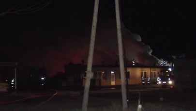 Wielkopolska: Pożar fabryki palet w Grabowie. Straty oszacowano na ponad milion zł 