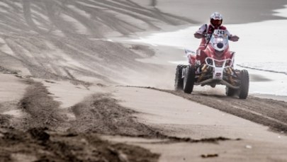 Rajd Dakar: Trudny dzień polskich quadowców