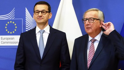 Kulisy rozmowy Morawieckiego i Junckera. Dobra atmosfera, ale brak postępu ws. praworządności