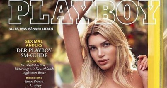 Po raz pierwszy w historii niemiecka edycja magazynu dla panów "Playboy" umieściła na okładce modelkę trans.