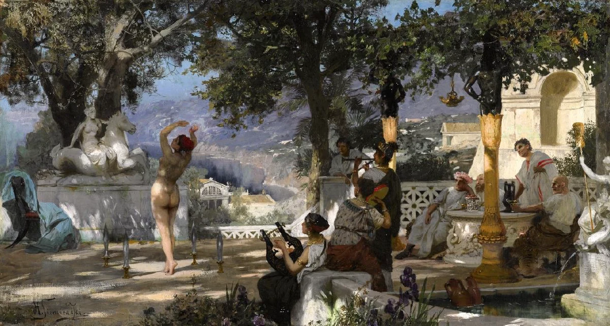 "Londyński dom aukcyjny zwrócił niemieckiemu właścicielowi obraz Henryka Siemiradzkiego, którego sprzedaż została zablokowana w poprzednim roku" - podaje "Rzeczpospolita". Chodzi o "Taniec wśród mieczów". Polskie władze informowały, że będą chciały odzyskać to dzieło, które zaliczane jest to strat wojennych. 