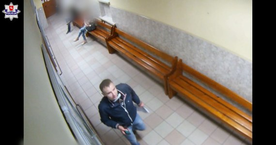 Policjanci z Lublina szukają młodego mężczyzny, który obrzucał wyzwiskami i groźbami pracownika urzędu pracy. Potem go… opluł. 
