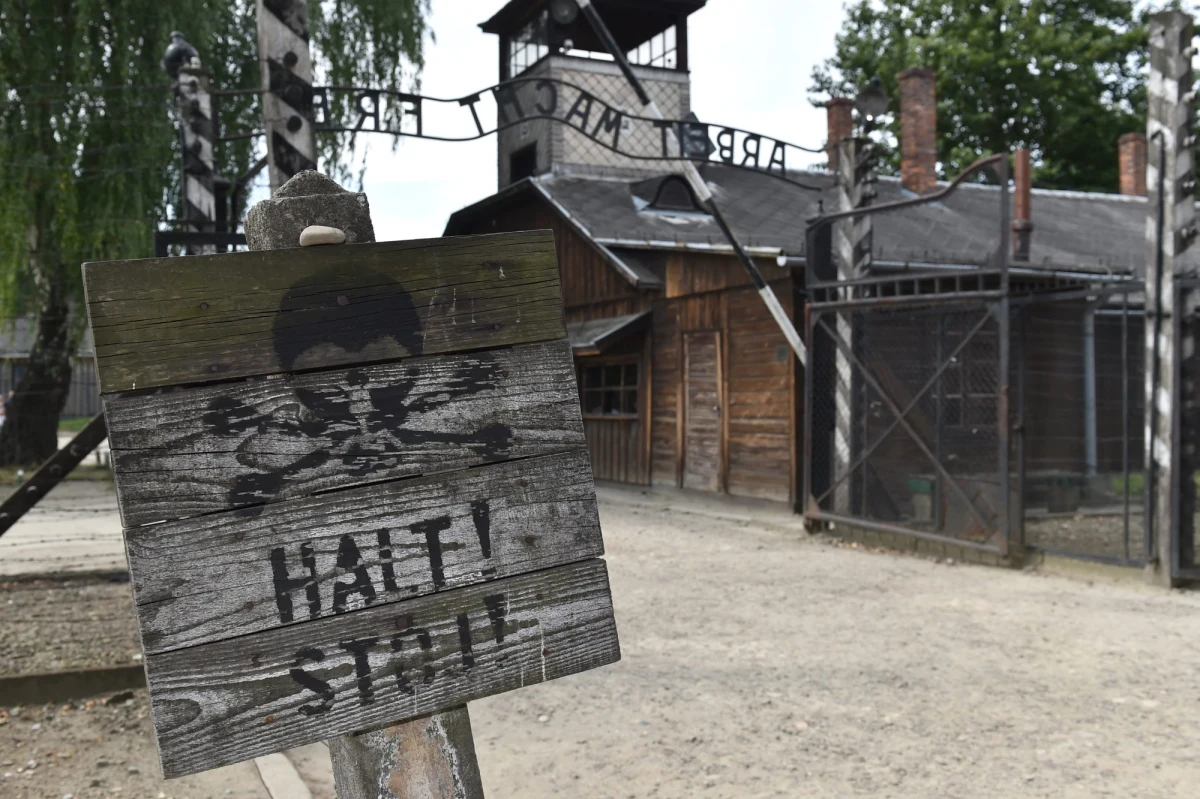 ​Na karę 1,5 roku więzienia skazał Sąd Rejonowy w Oświęcimiu Adama B. oskarżonego o znieważenie miejsca pamięci Auschwitz, a jego kolegę Mikitę V. na 1 rok i 2 miesiące.